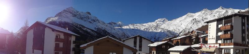 Panorama Aussicht im Winter